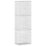 vidaXL Gabión s drôtom 5 mm a sieťou 5x5 cm 50x30x150 cm – Obrázok 2