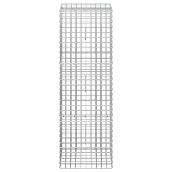 vidaXL Gabión s drôtom 5 mm a sieťou 5x5 cm 50x30x150 cm – Obrázok 3
