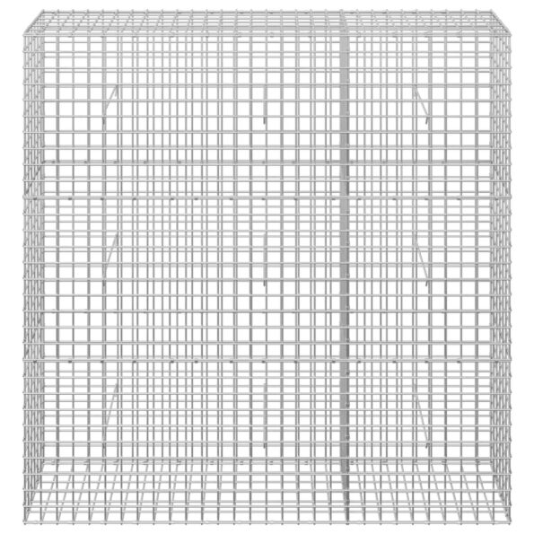 vidaXL Gabión s drôtom 5 mm a sieťou 5x5 cm 150x30x150 cm – Obrázok 3
