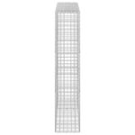 vidaXL Gabión s drôtom 5 mm a sieťou 5x5 cm 150x30x150 cm – Obrázok 4