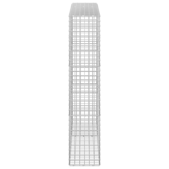 vidaXL Gabión s drôtom 5 mm a sieťou 5x5 cm 150x30x150 cm – Obrázok 4