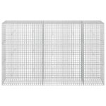 vidaXL Gabión s drôtom 5 mm a sieťou 5x5 cm 250x30x150 cm – Obrázok 3