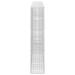 vidaXL Gabión s drôtom 5 mm a sieťou 5x5 cm 350x30x150 cm – Obrázok 4