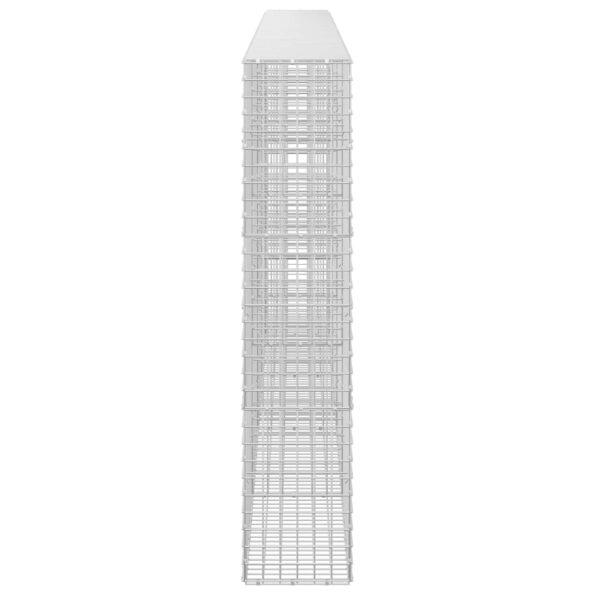 vidaXL Gabión s drôtom 5 mm a sieťou 5x5 cm 450x30x150 cm – Obrázok 4