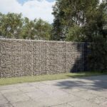 vidaXL Gabión s drôtom 5 mm a sieťou 5x5 cm 500x30x150 cm