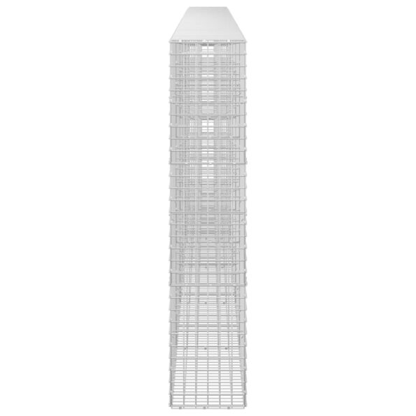 vidaXL Gabión s drôtom 5 mm a sieťou 5x5 cm 600x30x150 cm – Obrázok 4