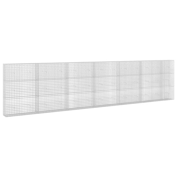 vidaXL Gabión s drôtom 5 mm a sieťou 5x5 cm 650x30x150 cm – Obrázok 2