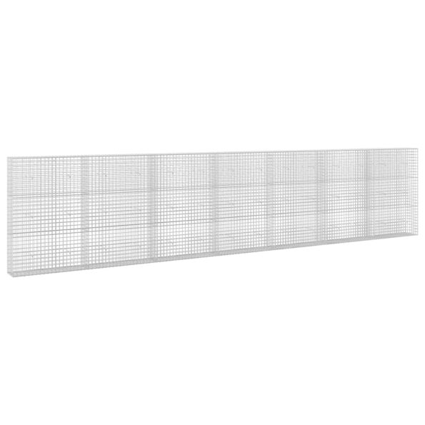 vidaXL Gabión s drôtom 5 mm a sieťou 5x5 cm 700x30x150 cm – Obrázok 2