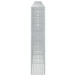 vidaXL Gabión s drôtom 5 mm a sieťou 5x5 cm 800x30x150 cm – Obrázok 4