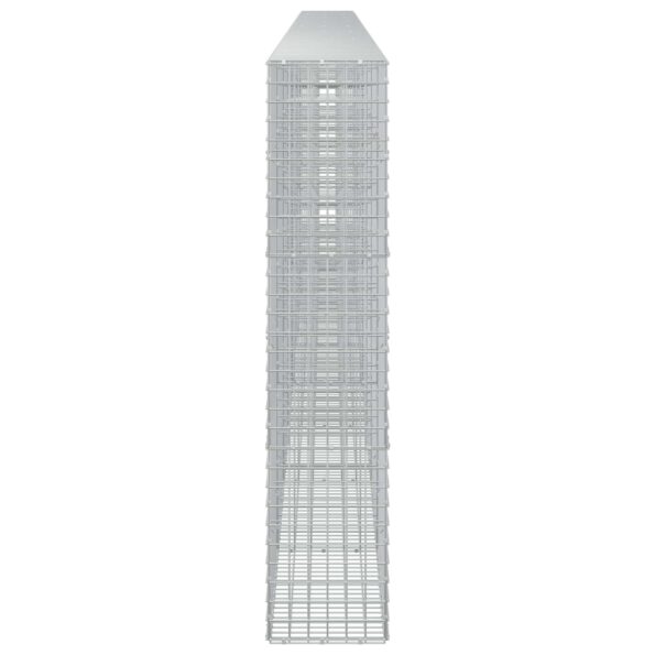 vidaXL Gabión s drôtom 5 mm a sieťou 5x5 cm 800x30x150 cm – Obrázok 4