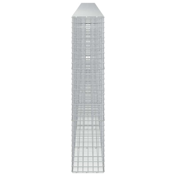 vidaXL Gabión s drôtom 5 mm a sieťou 5x5 cm 850x30x150 cm – Obrázok 4