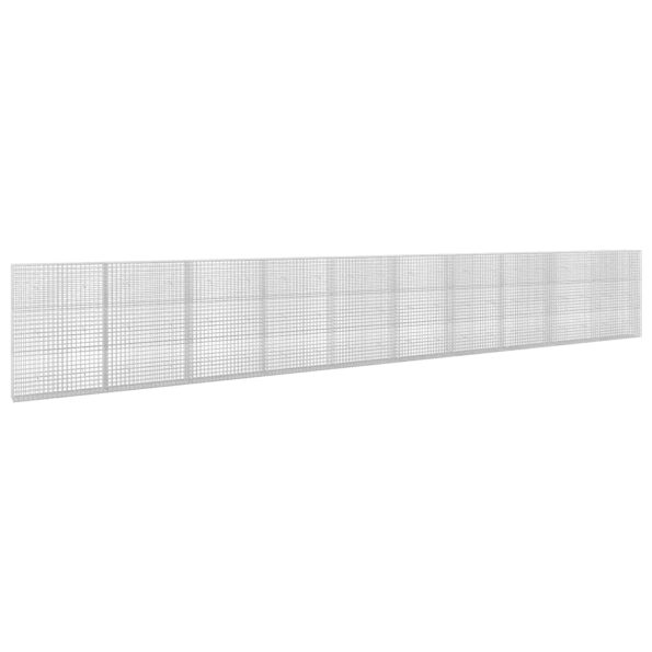 vidaXL Gabión s drôtom 5 mm a sieťou 5x5 cm 950x30x150 cm – Obrázok 2