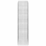 vidaXL Gabión s drôtom 5 mm a sieťou 5x5 cm 50x30x200 cm – Obrázok 3