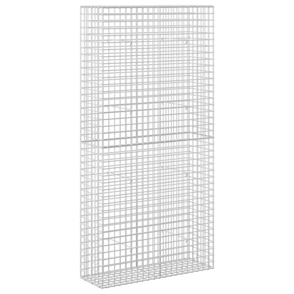 vidaXL Gabión s drôtom 5 mm a sieťou 5x5 cm 100x30x200 cm – Obrázok 2