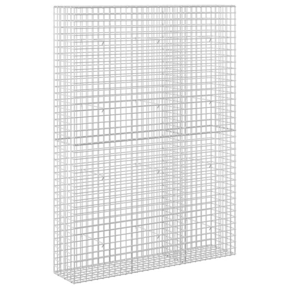 vidaXL Gabión s drôtom 5 mm a sieťou 5x5 cm 150x30x200 cm – Obrázok 2