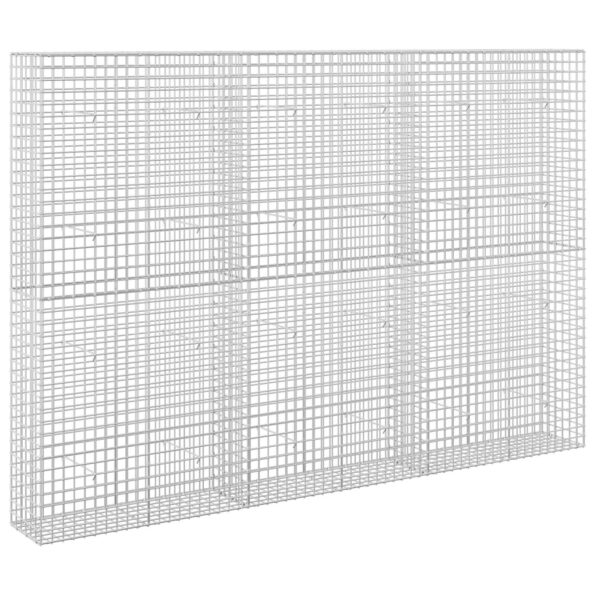 vidaXL Gabión s drôtom 5 mm a sieťou 5x5 cm 300x30x200 cm – Obrázok 2