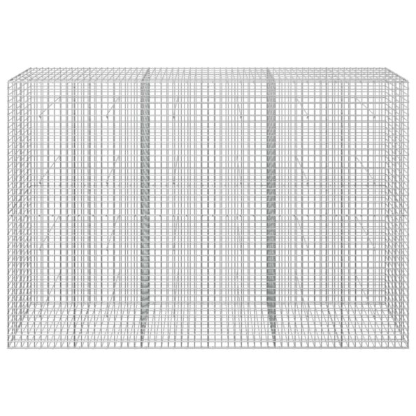 vidaXL Gabión s drôtom 5 mm a sieťou 5x5 cm 300x30x200 cm – Obrázok 3