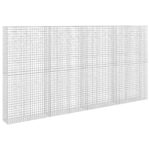 vidaXL Gabión s drôtom 5 mm a sieťou 5x5 cm 400x30x200 cm – Obrázok 2