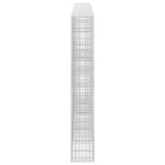 vidaXL Gabión s drôtom 5 mm a sieťou 5x5 cm 400x30x200 cm – Obrázok 4