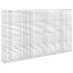 vidaXL Gabión s drôtom 5 mm a sieťou 5x5 cm 450x30x200 cm – Obrázok 2