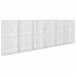 vidaXL Gabión s drôtom 5 mm a sieťou 5x5 cm 600x30x200 cm – Obrázok 2