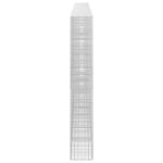 vidaXL Gabión s drôtom 5 mm a sieťou 5x5 cm 600x30x200 cm – Obrázok 4