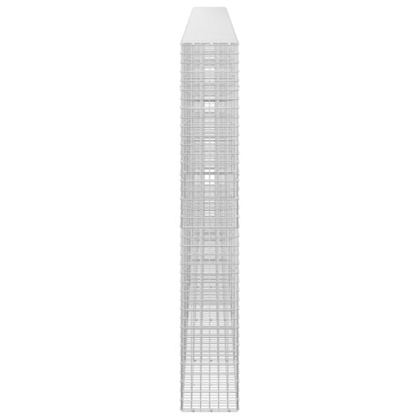 vidaXL Gabión s drôtom 5 mm a sieťou 5x5 cm 600x30x200 cm – Obrázok 4