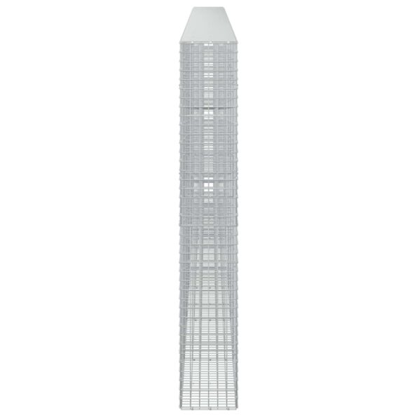 vidaXL Gabión s drôtom 5 mm a sieťou 5x5 cm 700x30x200 cm – Obrázok 4