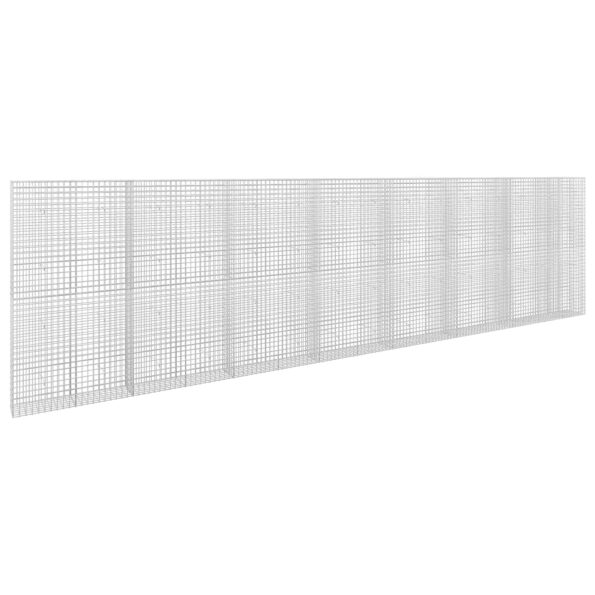 vidaXL Gabión s drôtom 5 mm a sieťou 5x5 cm 750x30x200 cm – Obrázok 2
