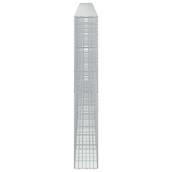 vidaXL Gabión s drôtom 5 mm a sieťou 5x5 cm 750x30x200 cm – Obrázok 4