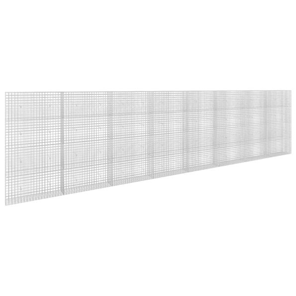 vidaXL Gabión s drôtom 5 mm a sieťou 5x5 cm 800x30x200 cm – Obrázok 2