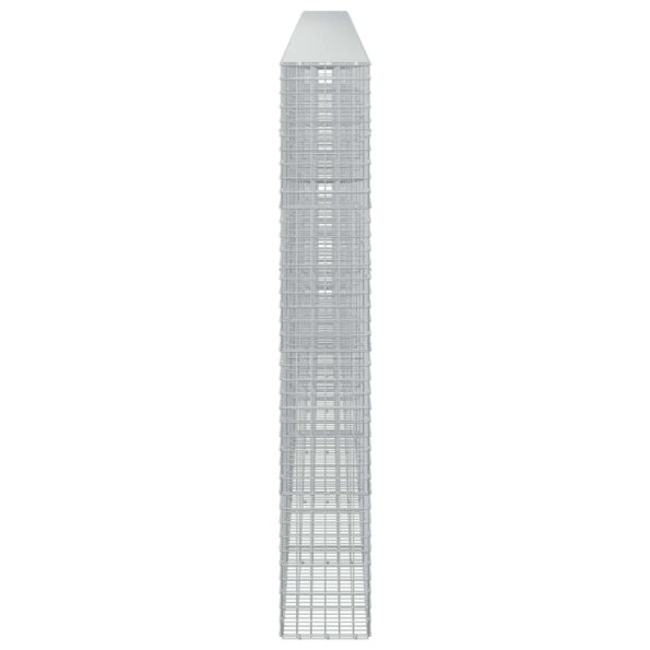 vidaXL Gabión s drôtom 5 mm a sieťou 5x5 cm 800x30x200 cm – Obrázok 4