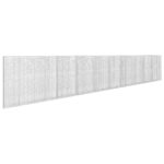 vidaXL Gabión s drôtom 5 mm a sieťou 5x5 cm 1000x30x200 cm – Obrázok 2