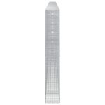 vidaXL Gabión s drôtom 5 mm a sieťou 5x5 cm 1000x30x200 cm – Obrázok 4