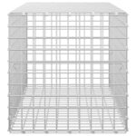 vidaXL Gabión s drôtom 5 mm a sieťou 5x5 cm 100x50x50 cm – Obrázok 4