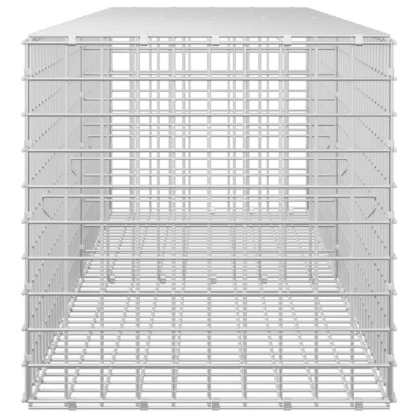 vidaXL Gabión s drôtom 5 mm a sieťou 5x5 cm 200x50x50 cm – Obrázok 4