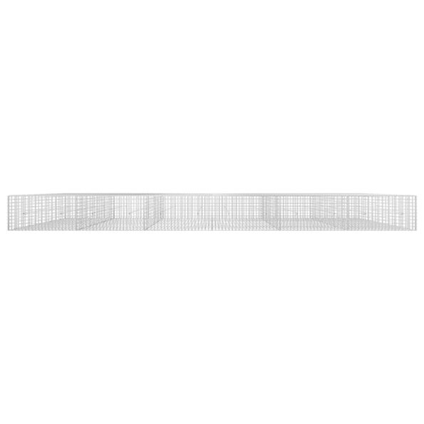 vidaXL Gabión s drôtom 5 mm a sieťou 5x5 cm 600x50x50 cm – Obrázok 3