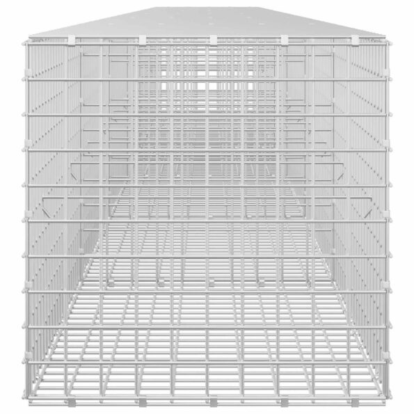 vidaXL Gabión s drôtom 5 mm a sieťou 5x5 cm 600x50x50 cm – Obrázok 4