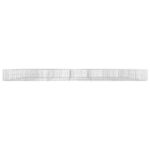 vidaXL Gabión s drôtom 5 mm a sieťou 5x5 cm 650x50x50 cm – Obrázok 3