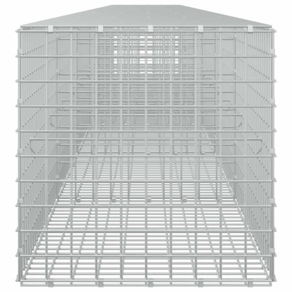 vidaXL Gabión s drôtom 5 mm a sieťou 5x5 cm 650x50x50 cm – Obrázok 4