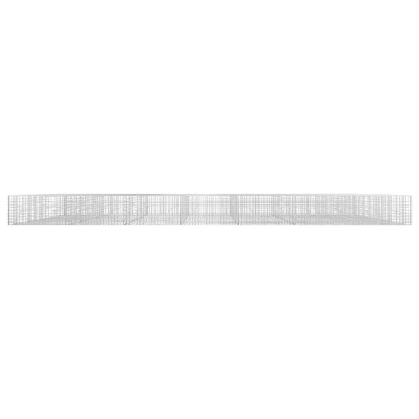 vidaXL Gabión s drôtom 5 mm a sieťou 5x5 cm 700x50x50 cm – Obrázok 3