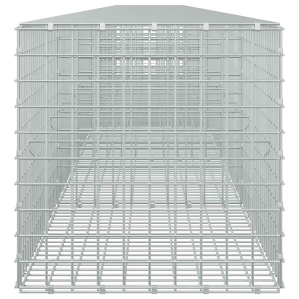 vidaXL Gabión s drôtom 5 mm a sieťou 5x5 cm 700x50x50 cm – Obrázok 4