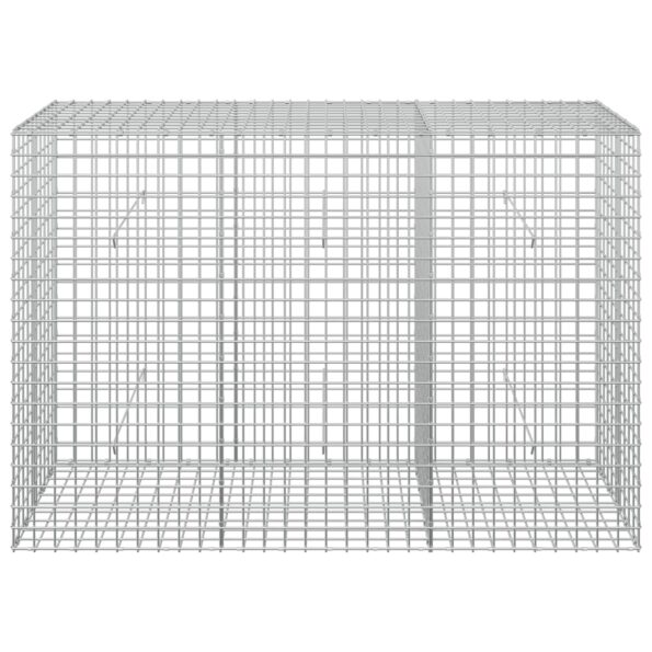 vidaXL Gabión s drôtom 5 mm a sieťou 5x5 cm 150x50x100 cm – Obrázok 3