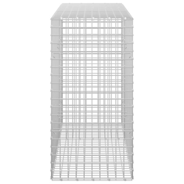 vidaXL Gabión s drôtom 5 mm a sieťou 5x5 cm 150x50x100 cm – Obrázok 4