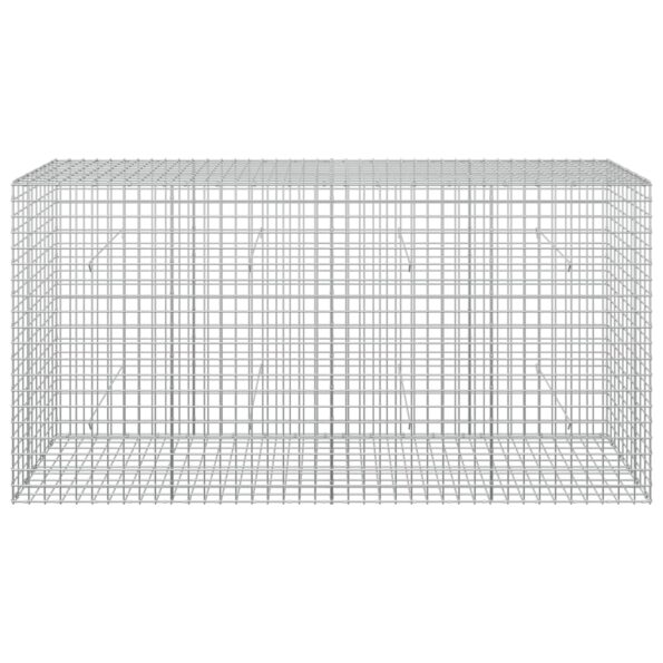 vidaXL Gabión s drôtom 5 mm a sieťou 5x5 cm 200x50x100 cm – Obrázok 3