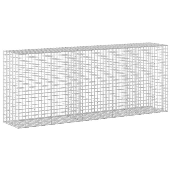 vidaXL Gabión s drôtom 5 mm a sieťou 5x5 cm 250x50x100 cm – Obrázok 2