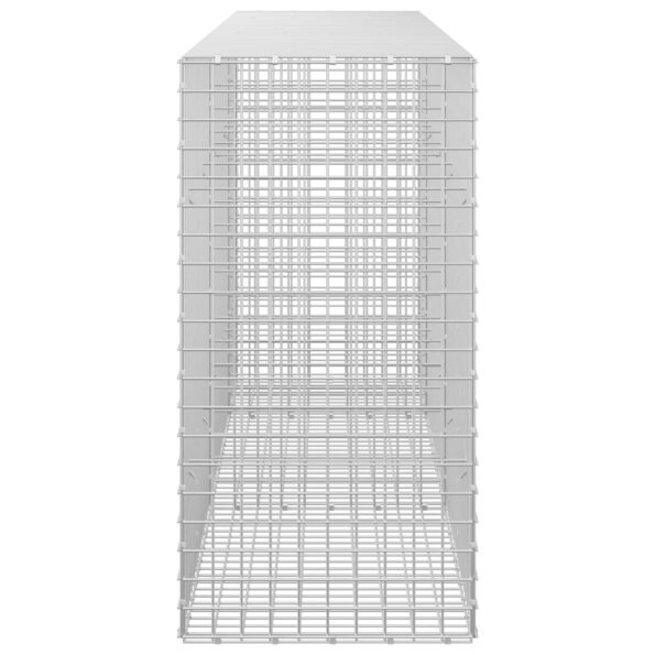 vidaXL Gabión s drôtom 5 mm a sieťou 5x5 cm 250x50x100 cm – Obrázok 4