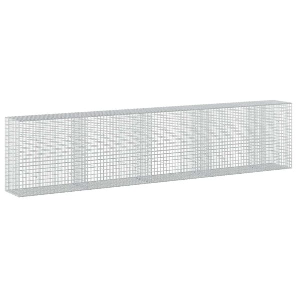 vidaXL Gabión s drôtom 5 mm a sieťou 5x5 cm 450x50x100 cm – Obrázok 2