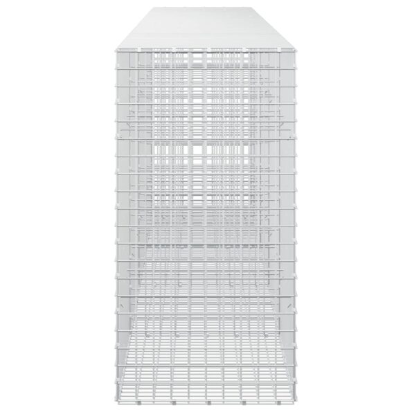 vidaXL Gabión s drôtom 5 mm a sieťou 5x5 cm 450x50x100 cm – Obrázok 4