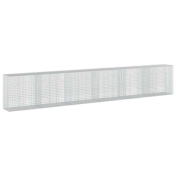 vidaXL Gabión s drôtom 5 mm a sieťou 5x5 cm 600x50x100 cm – Obrázok 2